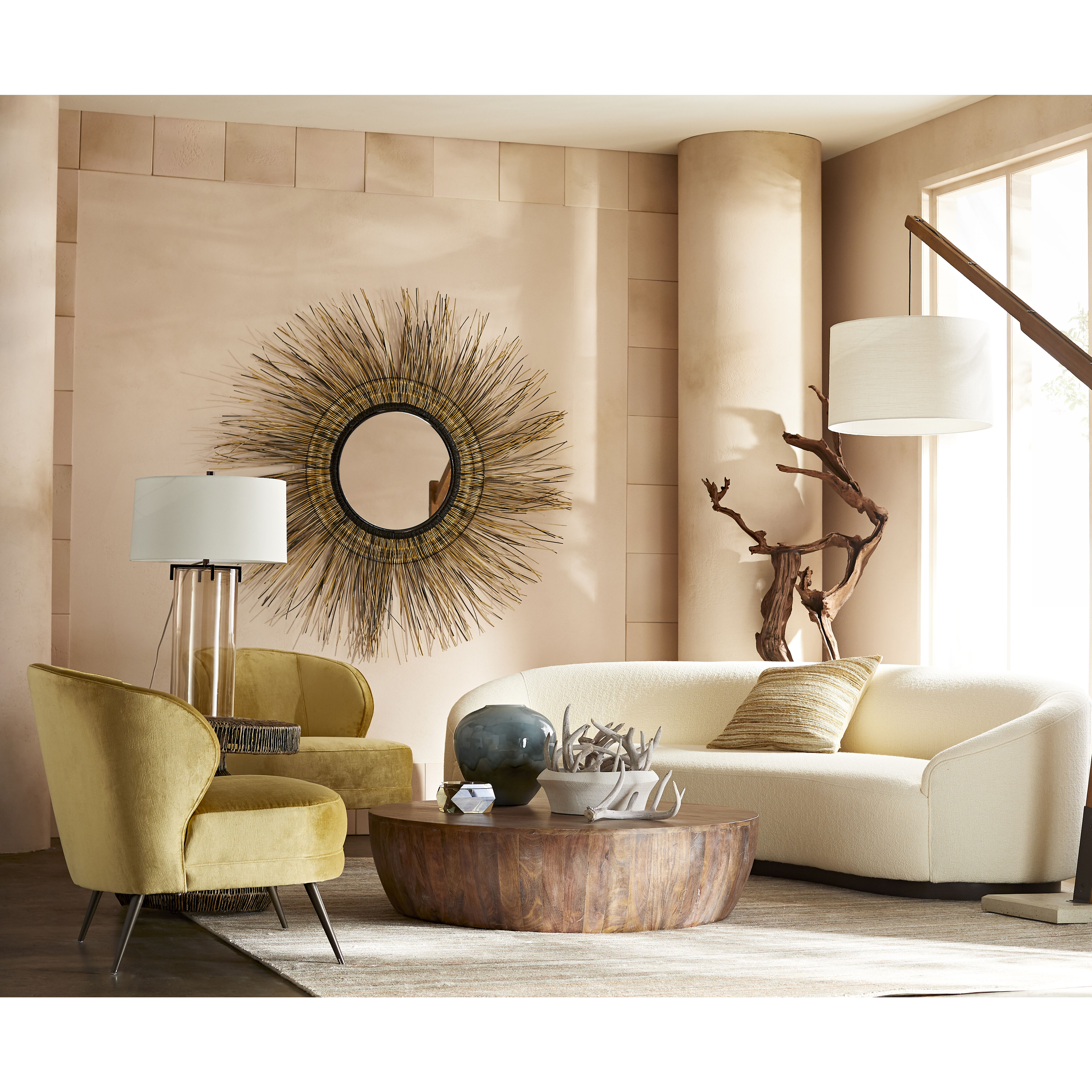 Kazu 76 X 42 inch Floor Sculpture